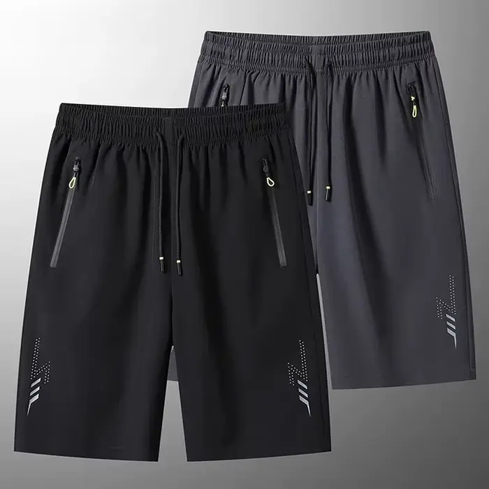 Shorts de sport d'été grande taille pour hommes – Tenue décontractée et confortable pour la course