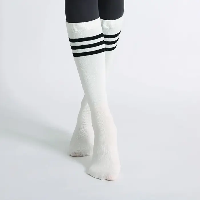 Chaussettes de yoga anti-aldes pour femmes, chaussettes en coton, chaussettes de sport respirantes d