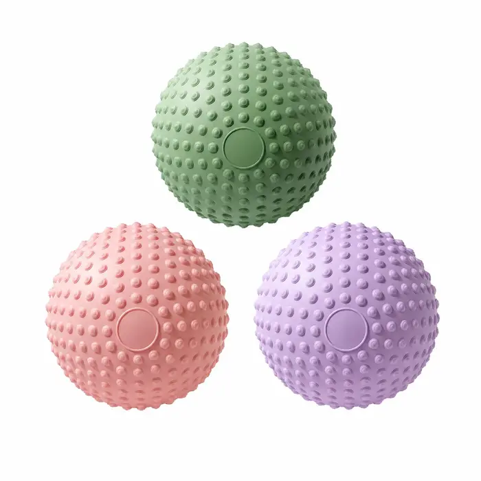 Ballon de yoga texturé 25 cm en PVC, ballon de Pilates pour l'entraînement de l'équilibre et du plancher pelvien, pour la salle de sport à domicile, fitness pour adultes débutants