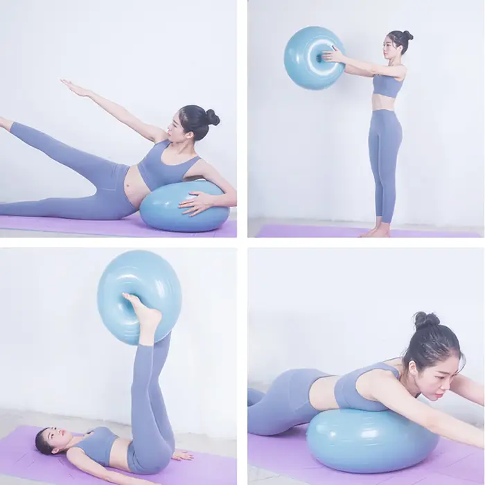 Balle de Yoga exercice Fitness Pilates beignet équilibre