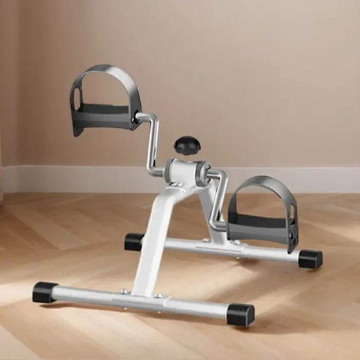 Mini pédale d'exercice pliable avec résistance réglable sous le bureau