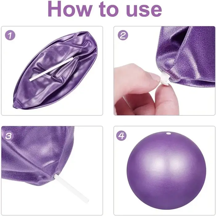 Balle de Yoga de 25cm, texturée mate
