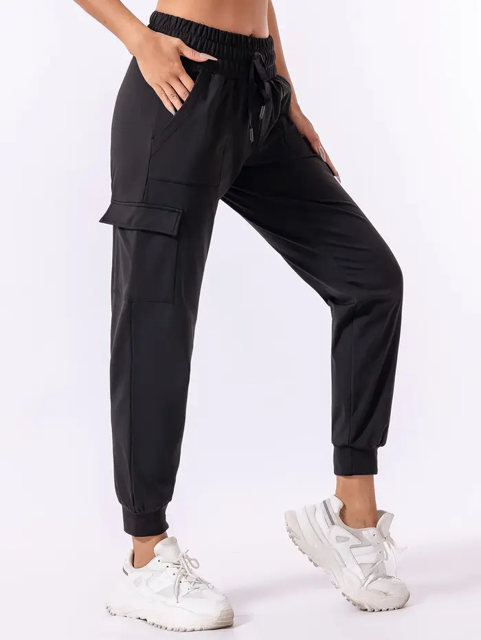 Pantalon de survêtement épais en polaire pour femme