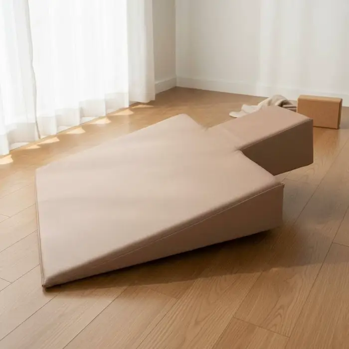 Machine de réformation Pilates, bloc de cale, planche inclinée en brique, bloc de levage pour la construction musculaire, l'endurance corporelle, l'étirement, l'équilibre
