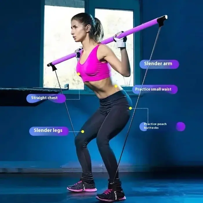 Bâton de Pilates multifonctionnel