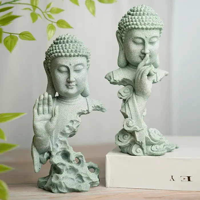 Statue de bouddha pour la méditation domestique