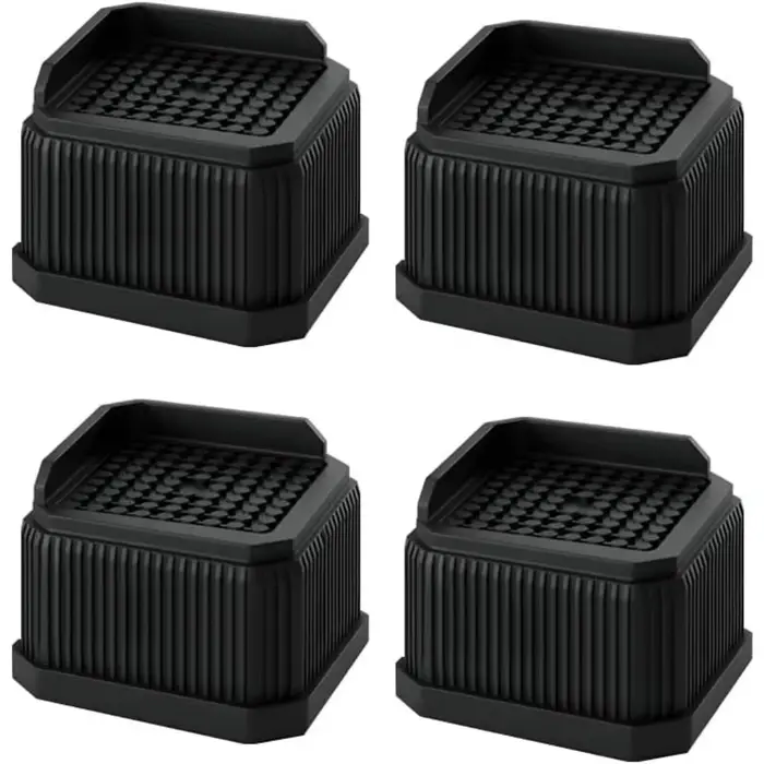 4 blocs de rehaussement d'inclinaison empilables pour tapis de course, robustes, capacité 4000 lbs, 