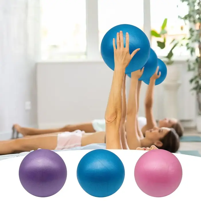 15CM gonflage balle de Yoga intérieure Fitness PVC Pilates exercice
