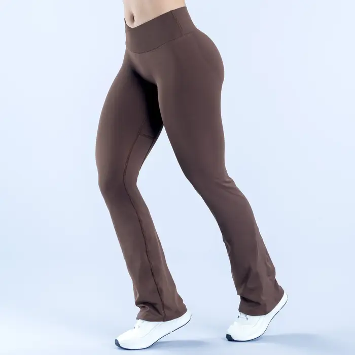 SWIFTFLAME Vision Flares femmes gym mode Yoga pantalon évasé taille croix sans couture sport Legging
