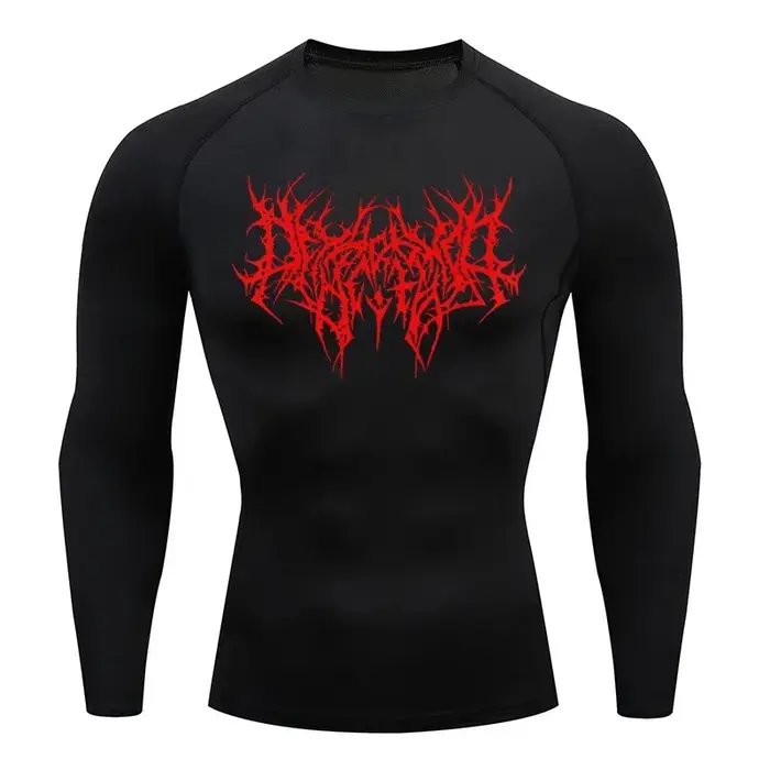 T-shirt de sport à séchage rapide pour homme, t-shirt de compression, maillot de fitness, t-shirts d