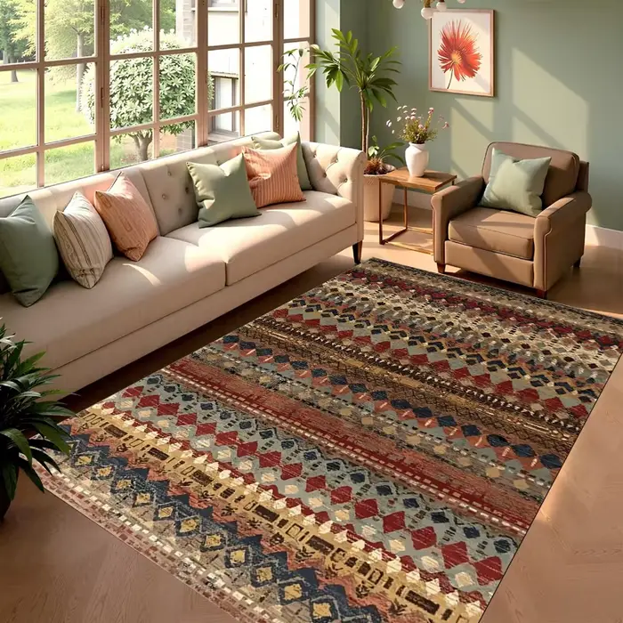 Collection de tapis de style kilim bohème