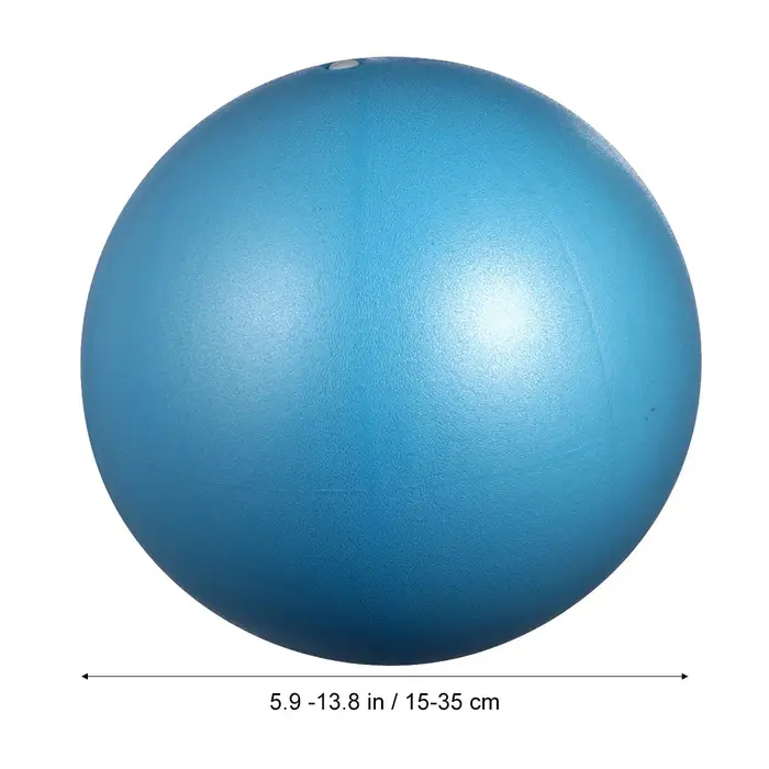 Lot de 2 Ballons de Yoga Givrés Épais Anti-éclatement 15-35 cm en PVC pour l'Équilibre et la Stabilité
