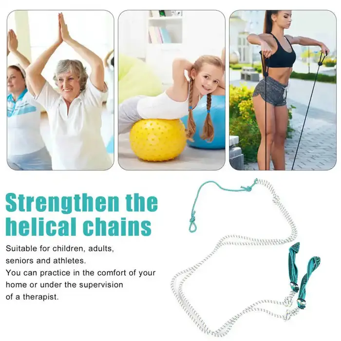 Sangle SPS commandée pour la stabilisation musculaire en spirale