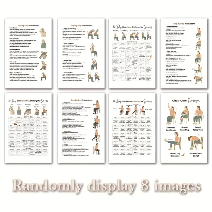 Guide de yoga en position assise sur chaise pour seniors de plus de 60 ans