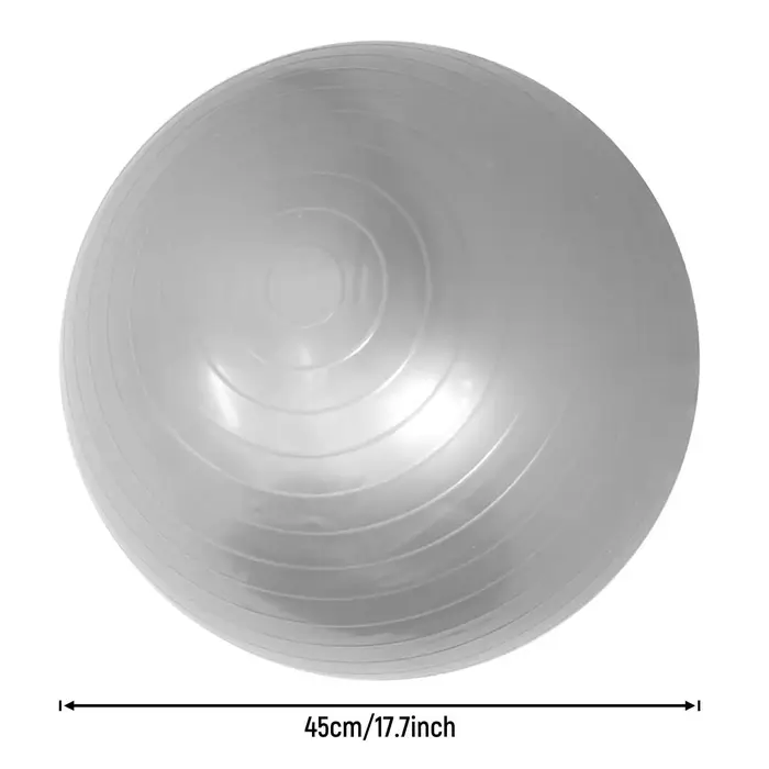 Balle de gymnastique (45/85 cm), balle de yoga épaisse, balle de stabilité résistante pour