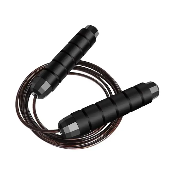 Corde à sauter à vitesse rapide, fil d'acier, avec roulement à billes, corde à sauter réglable, équipement de Sport à domicile pour entraînement physique
