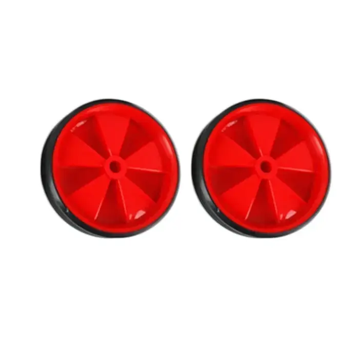 1 paire de roues latérales de vélo universelles pour enfants, 11cm x 2.5cm, stabilisateur de roues d