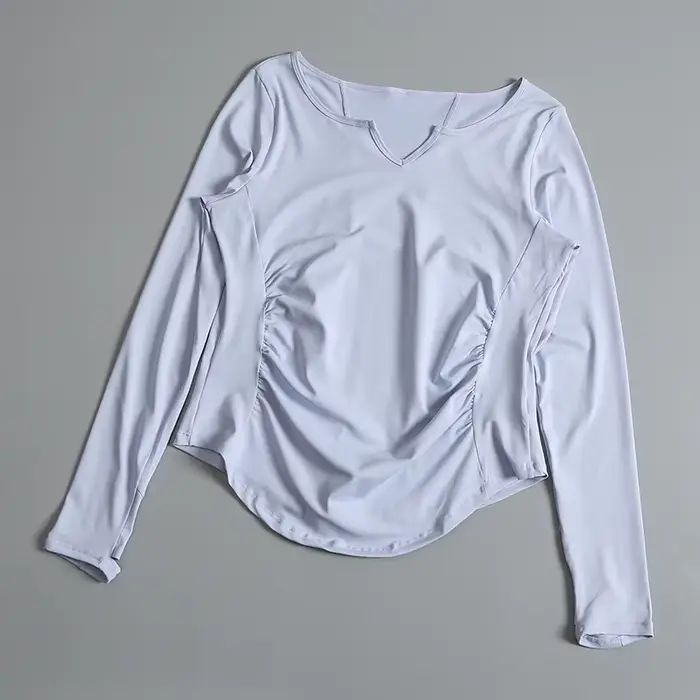 Vêtements de yoga pour femmes, vêtements de fitness à séchage rapide, hauts de sport pour le printem