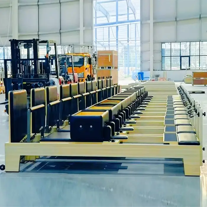 Prix d'usine, Reformer Pilates en bois de haute qualité pour la maison et le studio de fitness