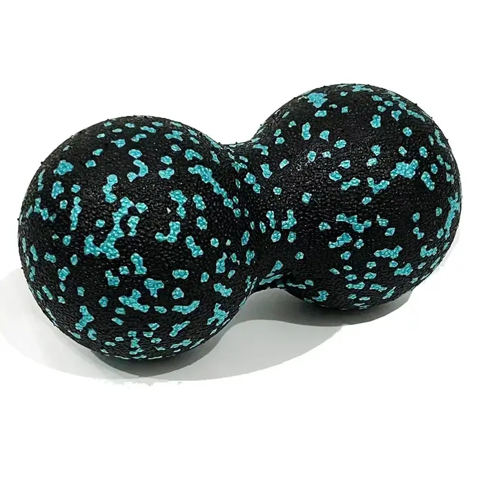 EPP 8cm boules d'arachide Massage corporel balle de Fascia haute densité Relaxation musculaire crosse Fitness Yoga boule de Myofascia soulager la douleur