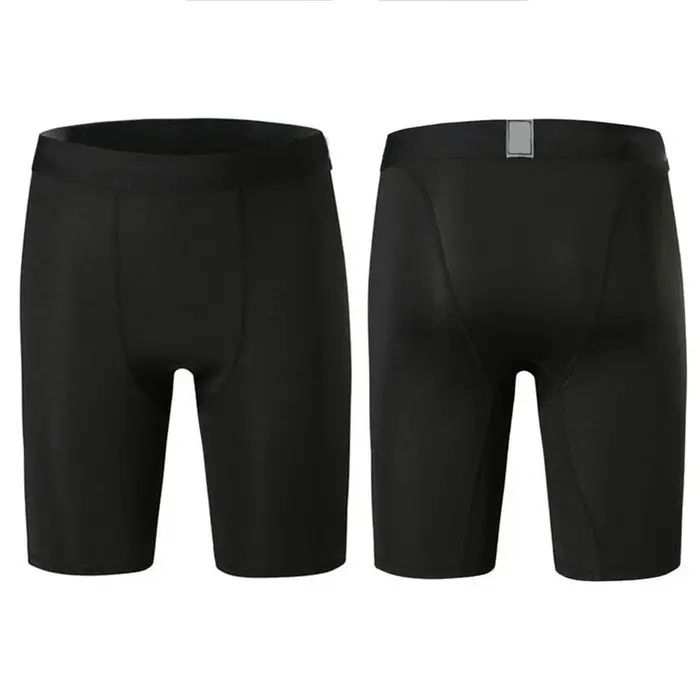Leggings de sport pour hommes, pantalons de Compression, short quart de basket-ball, séchage rapide,
