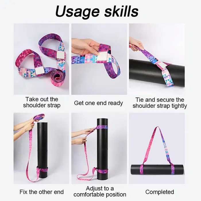 Pilates sangle de Yoga élastique bande tapis