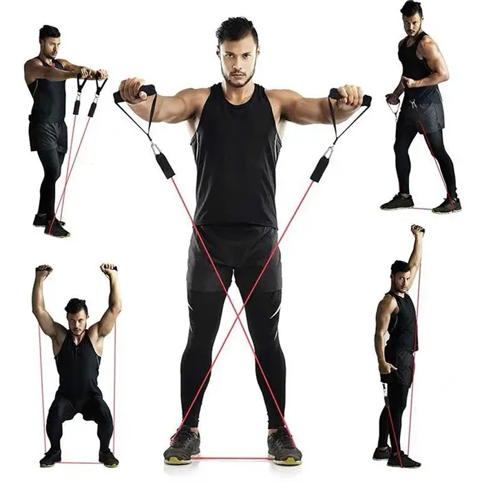 Nouvel ensemble de 11 sangles musculaires
