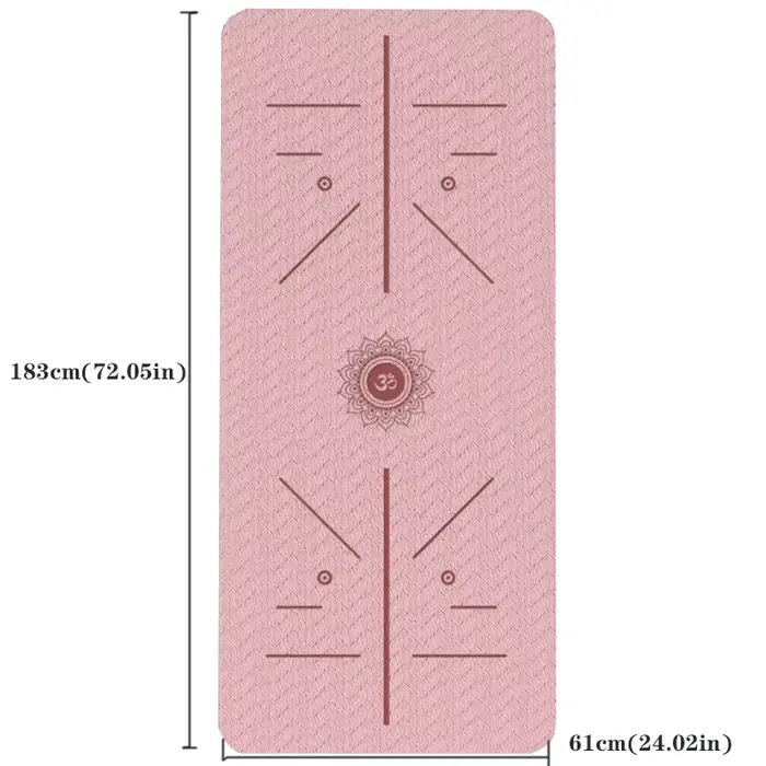 Tapis de Yoga Pro avec Sangle de Transport pour Femme