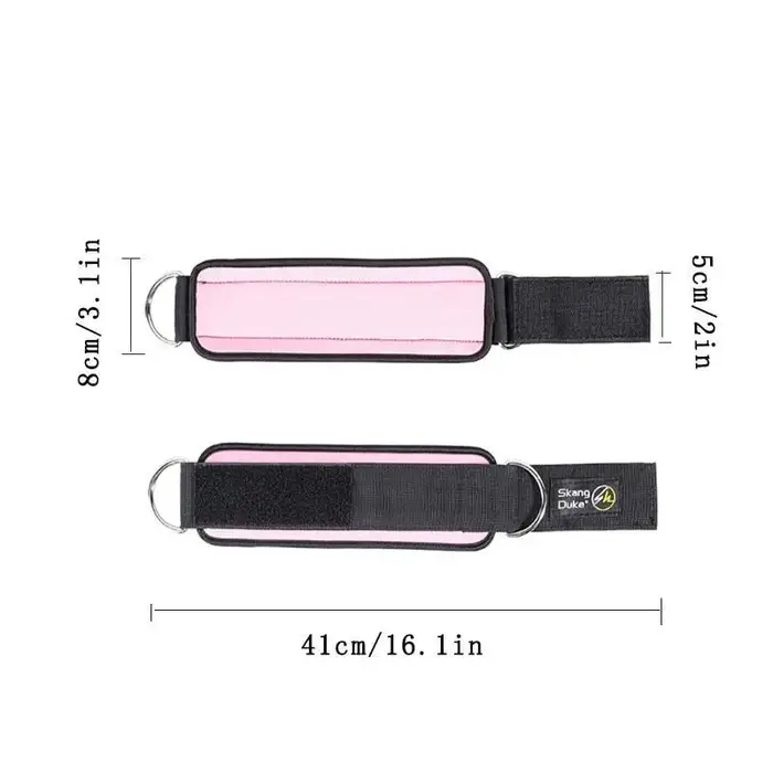 Sangle de cheville pour machines à câble et bandes de résistance