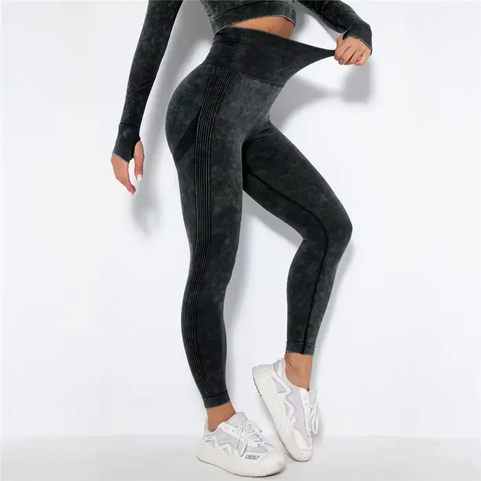 Leggings de Yoga sans couture pour femmes, pantalons de course, de sport, d'entraînement, de Fitness