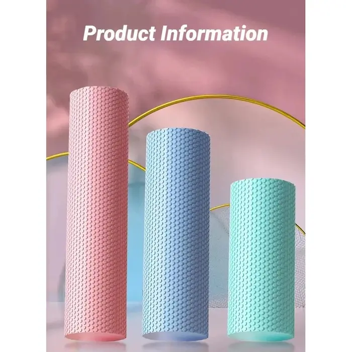 Rouleau de yoga hexagonal en mousse EVA