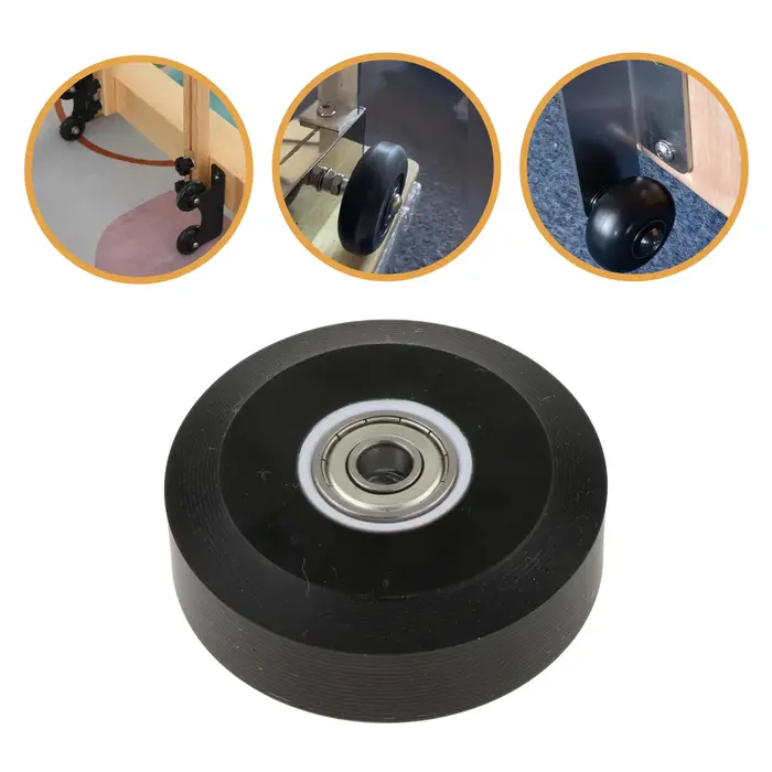 Roue de réformateur Pilates 48mm 58mm 70mm, Installation facile avec roulement, roue de lit Pilates, équipement de Fitness, accessoires, pièces de rechange