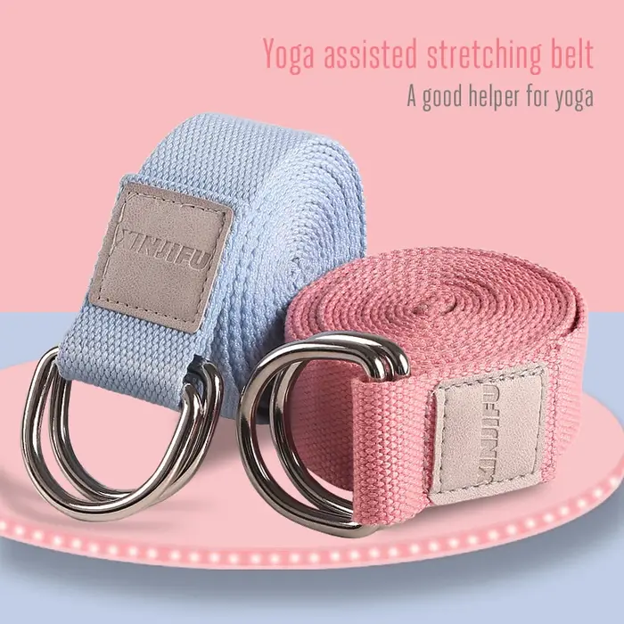 Bandes de Yoga commandées avec anneau en D réglable