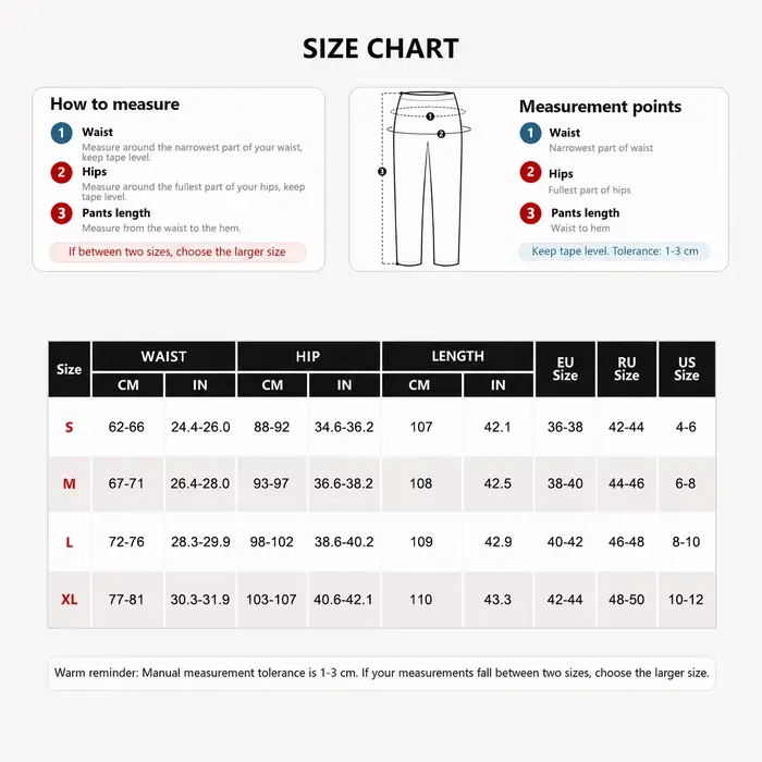 Hearuisavy – pantalons de sport à jambes droites pour femmes