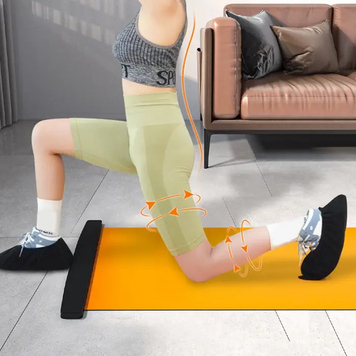 Tapis de glisse multifonctionnel pour yoga 180/200 cm
