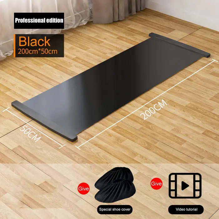 Tapis coulissant de Yoga multifonctionnel 140/180/200cm
