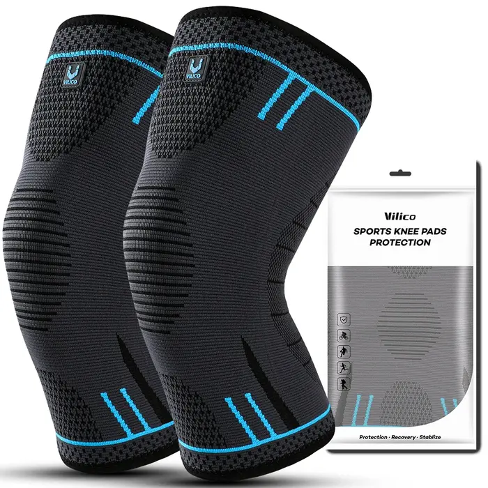 Manchon de soutien de genou à Compression, genouillères élastiques, attelle de ressorts, protection 