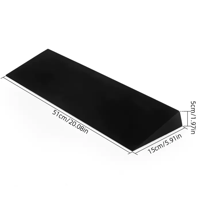 Planche inclinée d'entraînement, planche inclinée antidérapante, cale de Squat ergonomique, planche d'équilibre inclinée multifonction pour la salle de sport à domicile