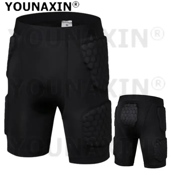Shorts élastiques respirants anti-collision unisexes