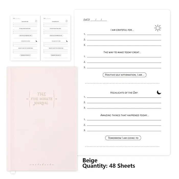 Journal de gratitude quotidien