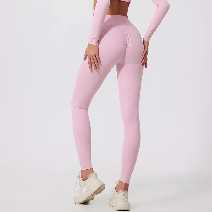 Leggings de sport Hearuisavy pour femme, taille haute, séchage rapide, effet push-up, pour la course