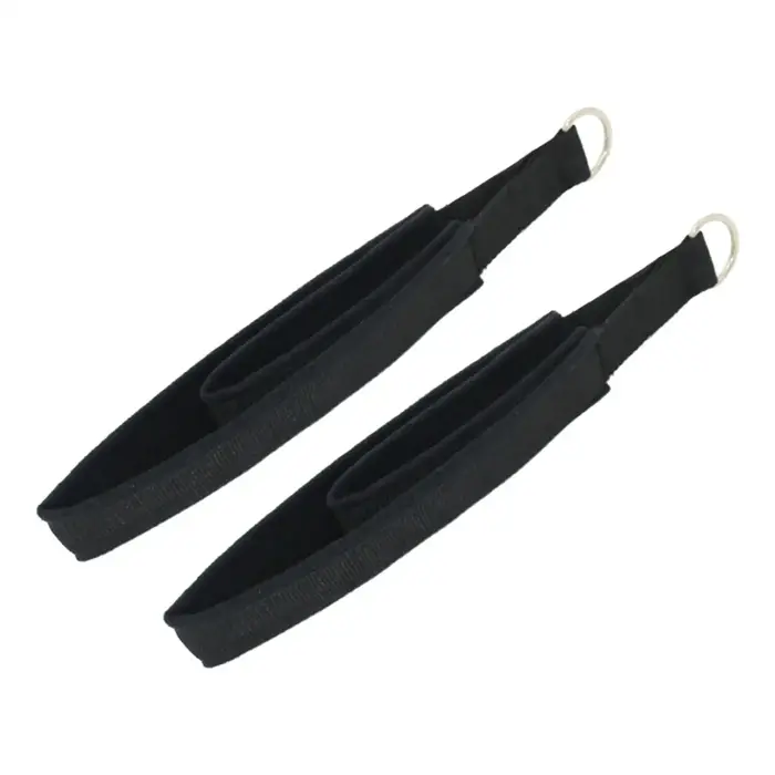 2 sangles Pilates, anneaux en D, équipement, poignée confortable pour reformateur pour
