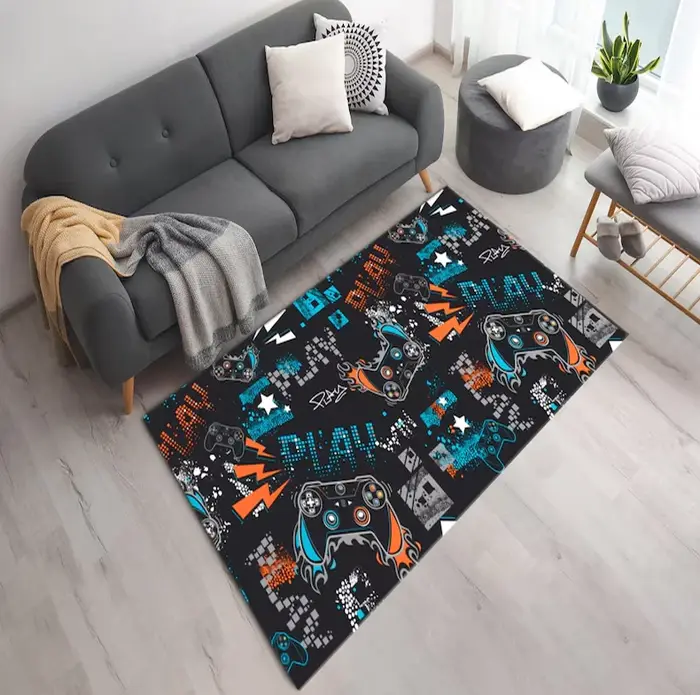 Tapis d'arcade rétro pour intérieur et extérieur