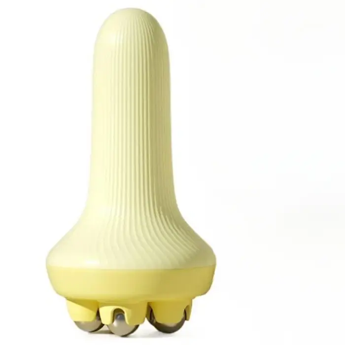 Balle de massage manuelle pour tissus profonds avec rouleaux pour soulager les douleurs au cou