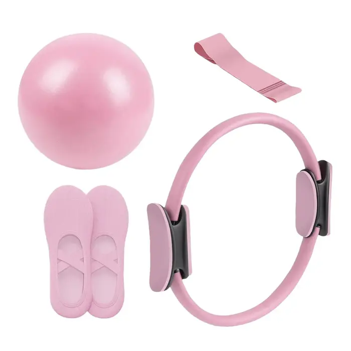 Kit de Yoga et Fitness avec anneau Pilates