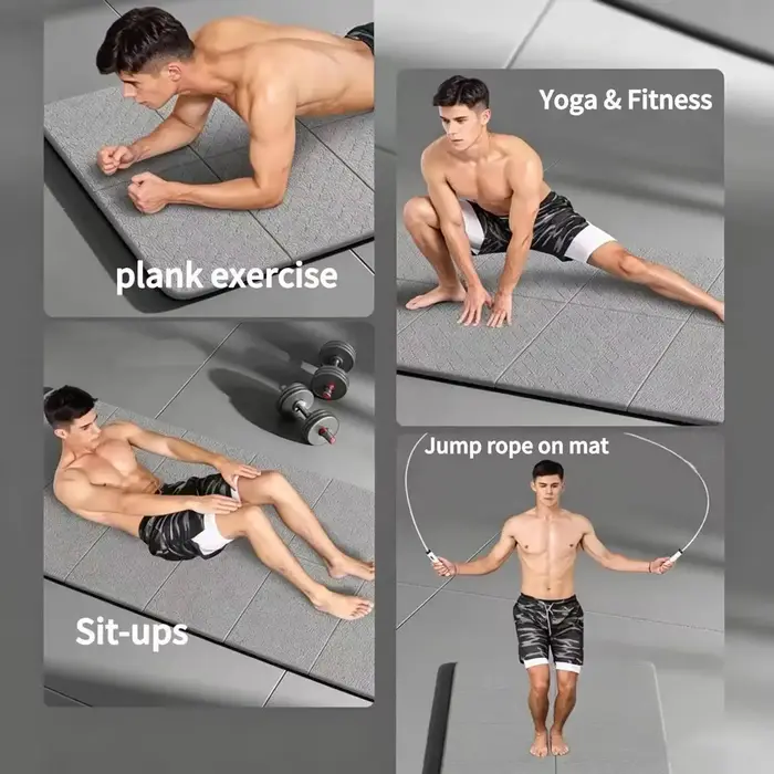 Tapis de yoga pliable et léger