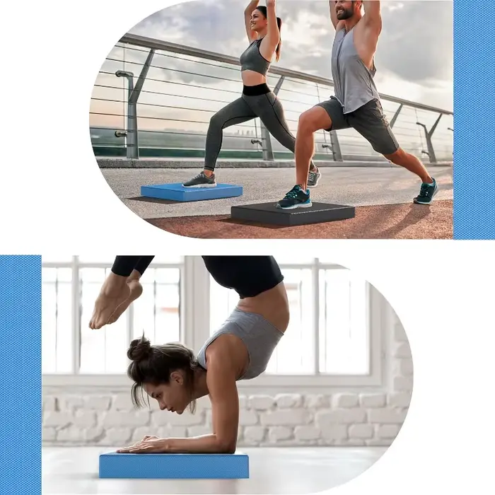 45*30 cm tapis de Yoga épais anti-dérapant gymnastique Fitness