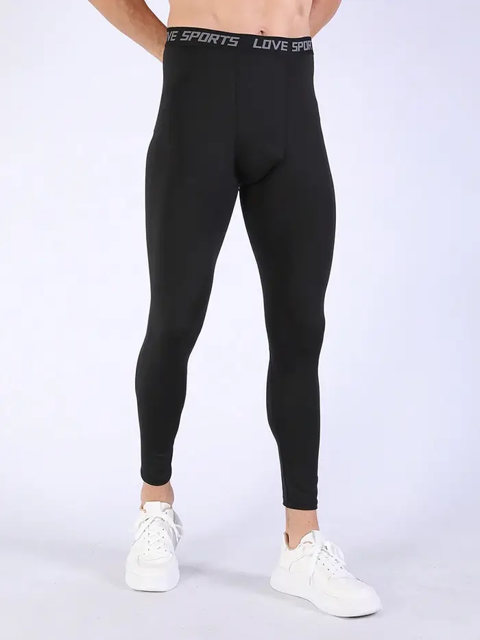 Collants de fitness de sport très extensibles pour hommes, collants de course, pantalons de compress