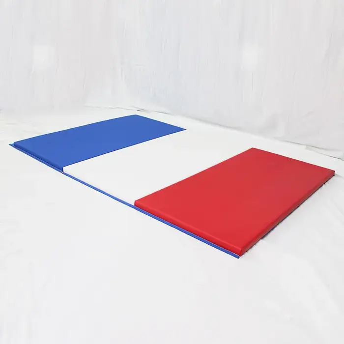 Tapis de yoga pliable et antidérapant en PU + EPE de 2 pouces d'épaisseur