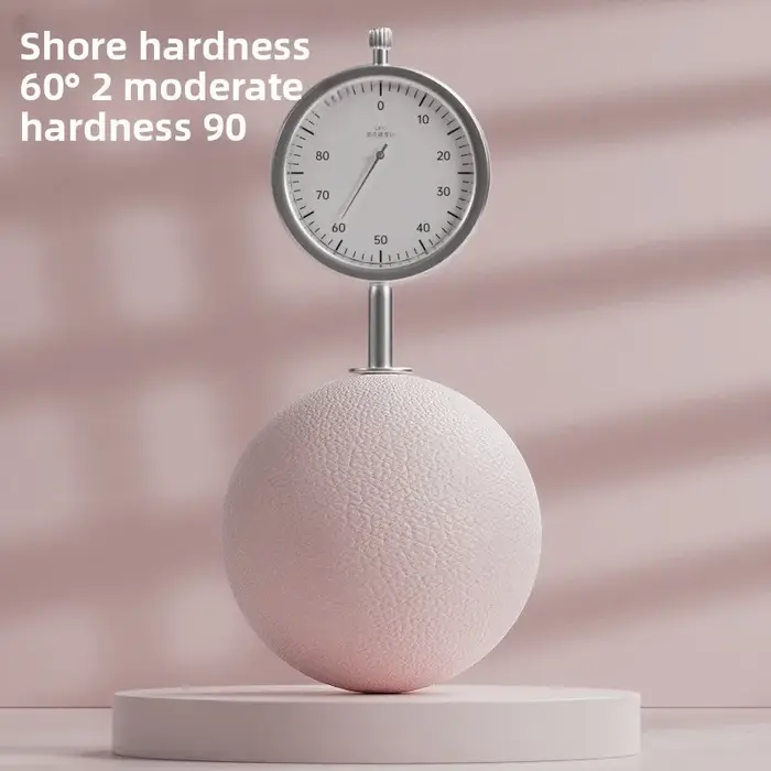 Ballon de massage en TPR de 6 cm, ballon de massage en forme d'arachide, relaxation musculaire, soulagement des points d'acupuncture, ballon de yoga et de fitness